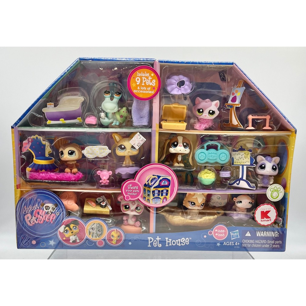 2009 Littlest Pet Shop-Pet House #1655-#1663 20785 NIB